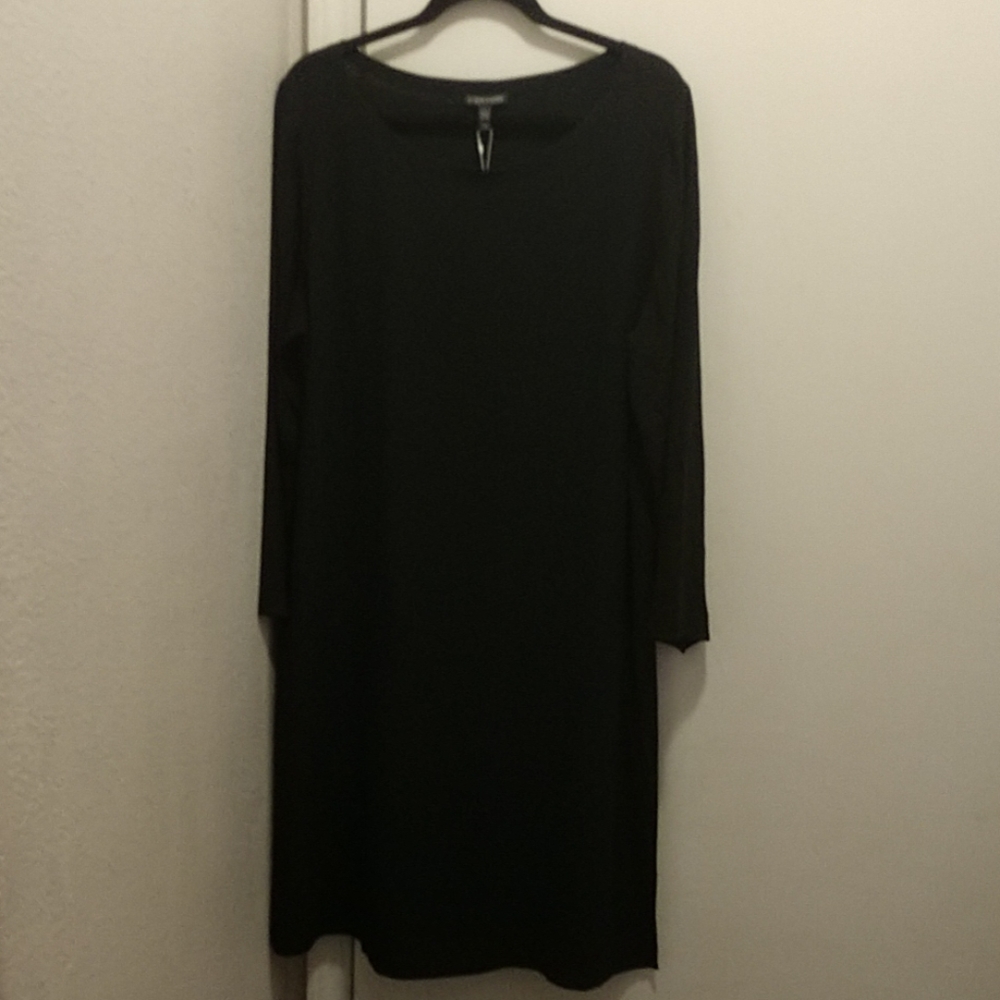 Silk Georgette Crepe Sheath